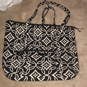 Black and white bag